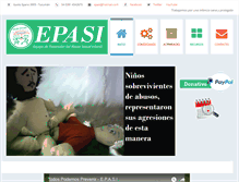 Tablet Screenshot of epasi.org